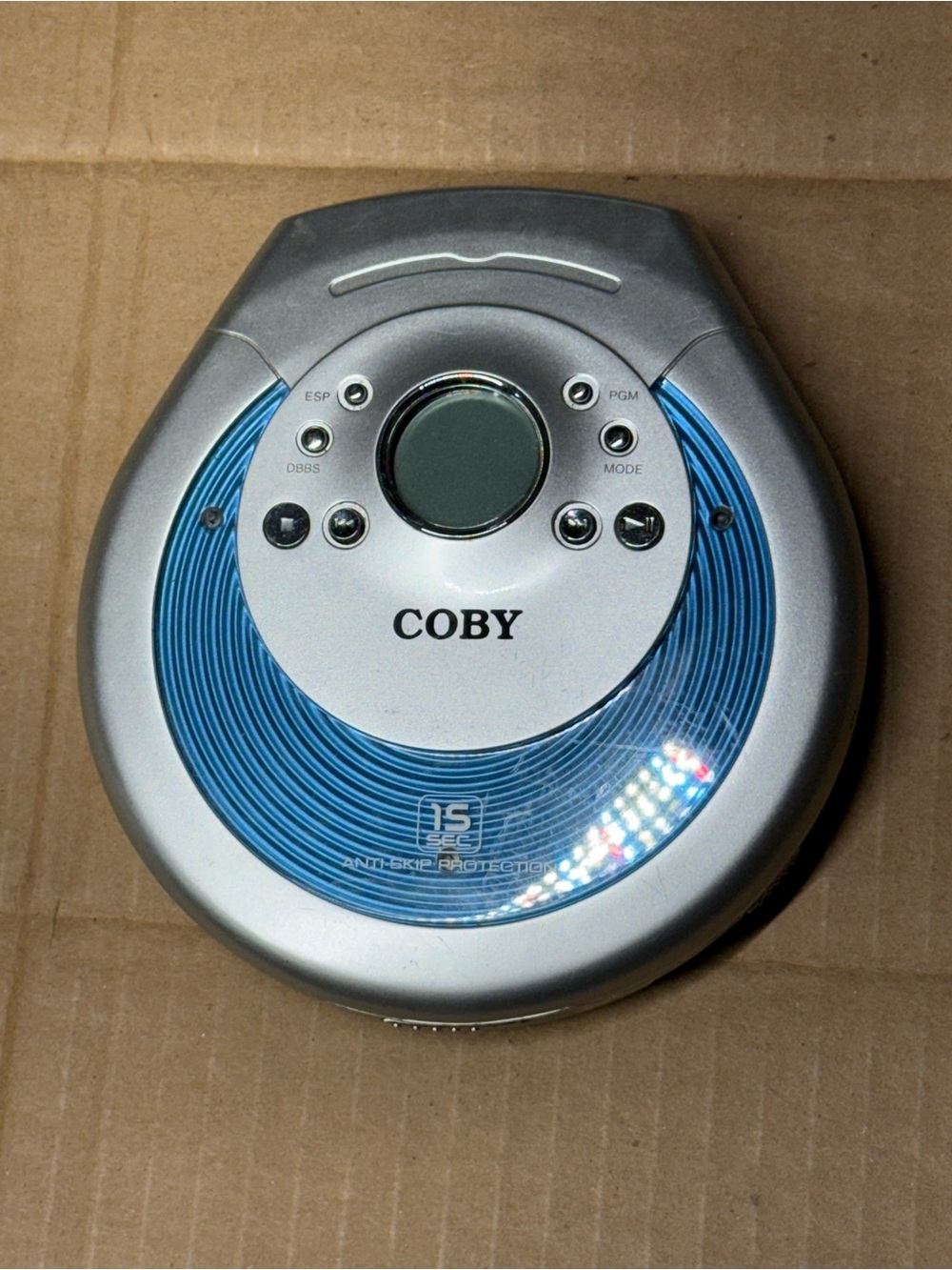 Vintage Coby CX-CD210 portable CD player